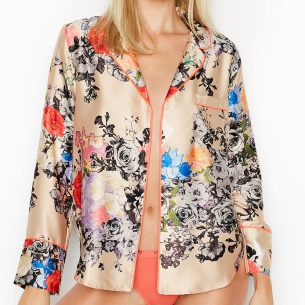 Victoria’s Secret silky pajama top